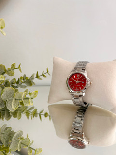 ساعت صفحه گرد بند استیل برند کاسیو CASIO