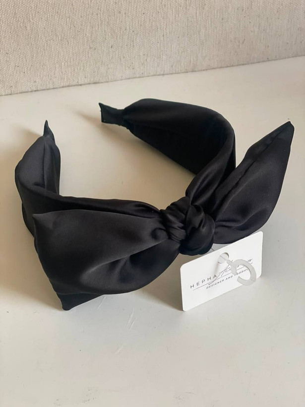 تِل ابری دخترانه پهن وارداتی ساتن گره درجه یک