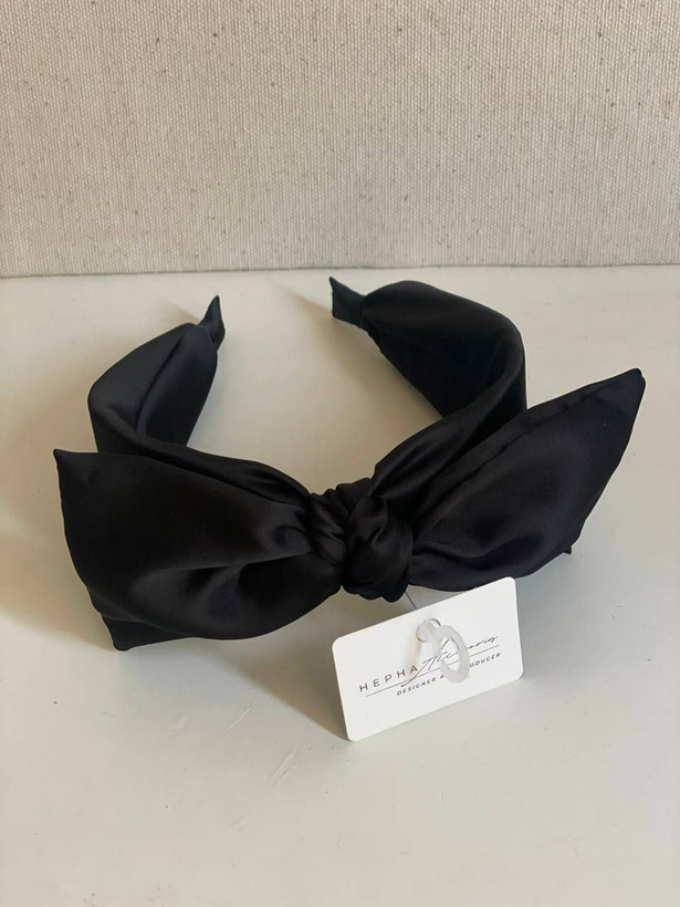 تِل ابری دخترانه پهن وارداتی ساتن گره درجه یک