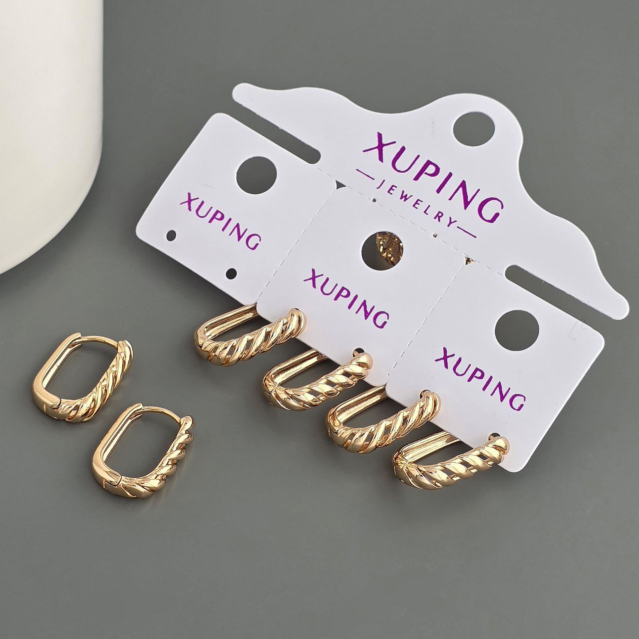 گوشواره حلقه ای ژوپینگxuping