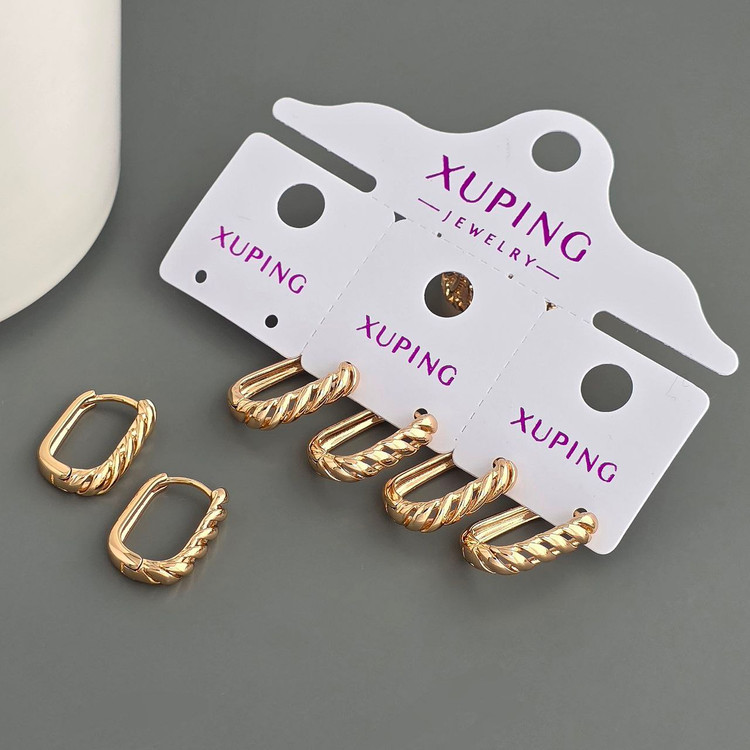 گوشواره حلقه ای ژوپینگxuping